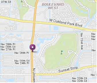 Map of Sunrise location